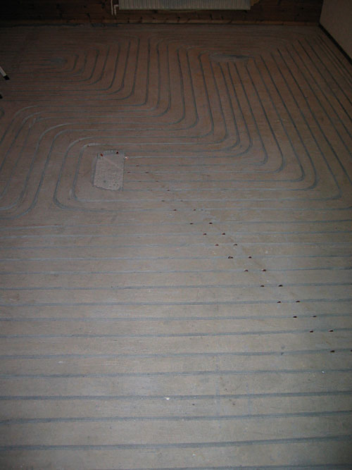 vloerverwarmingsfrezen