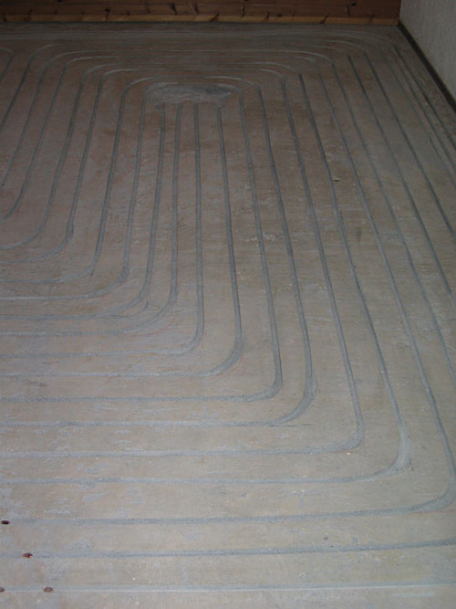 vloerverwarmingsfrezen