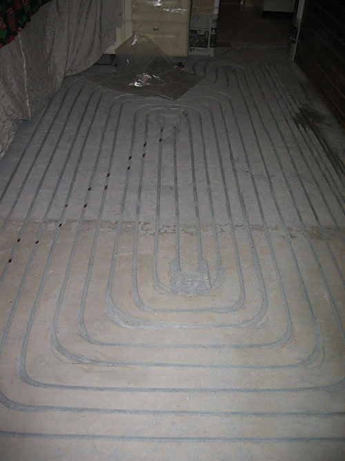 vloerverwarmingsfrezen